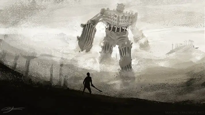 Schaduw Colossus thema voor Windows 10 Diavoorstelling afbeelding 5