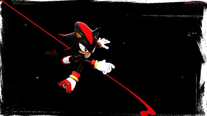 Shadow Hedgehog theme for Windows 10 Slideshow image 2