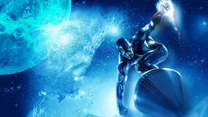 Silver Surfer theme for Windows 10 Slideshow image 1