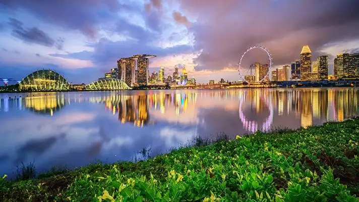 シンガポール Windows 10用テーマ スライドショー画像 1