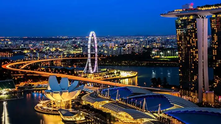 シンガポール Windows 10用テーマ スライドショー画像 3