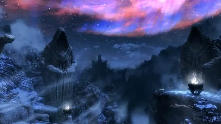 Paisajes de Skyrim tema para Windows 10 Imagen de presentación 4