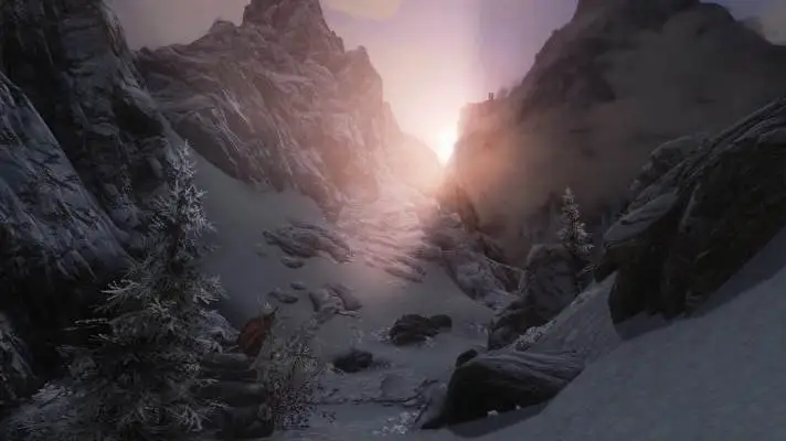 Paisajes de Skyrim tema para Windows 10 Imagen de presentación 5