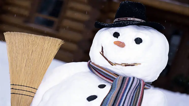 Schneemänner Thema für Windows 10 Diashow-Bild 2