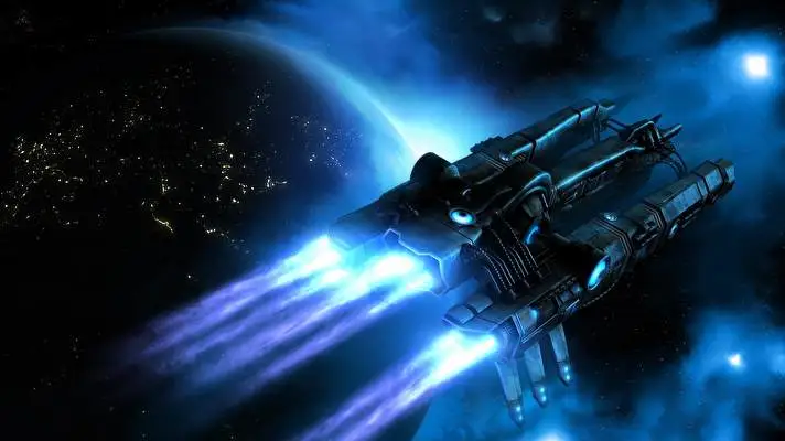 Nave Spaziale tema per Windows 10 Immagine di presentazione 4