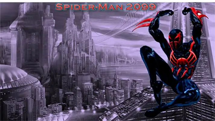 Spider Man 2099 theme for Windows 10 Slideshow image 4