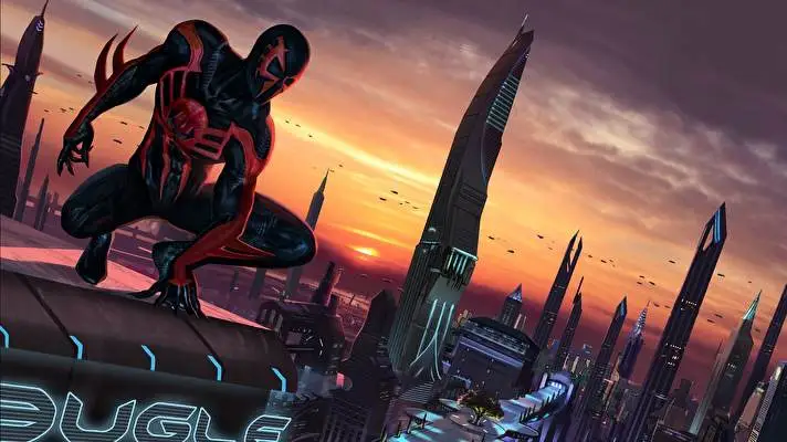Spider Man 2099 theme for Windows 10 Slideshow image 5
