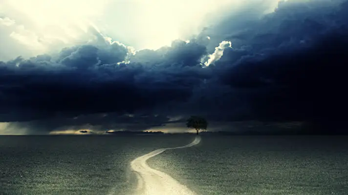 Tempestade tema para Windows 10 Imagem de slideshow 2