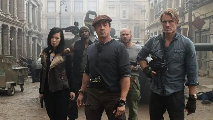 Sylvester Stallone motiv pro Windows 10 Obrázek prezentace 2