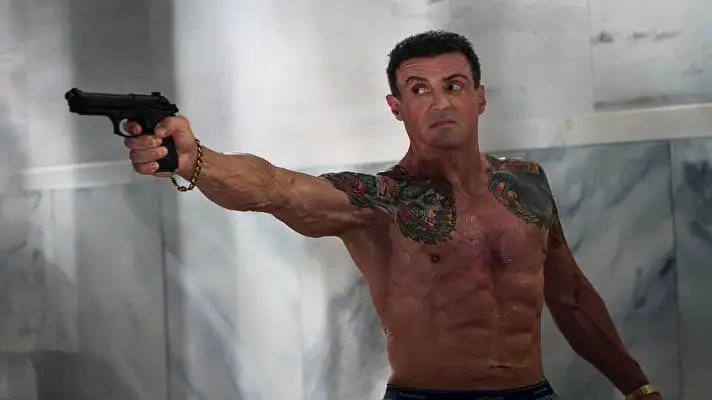 Sylvester Stallone motiv pro Windows 10 Obrázek prezentace 5