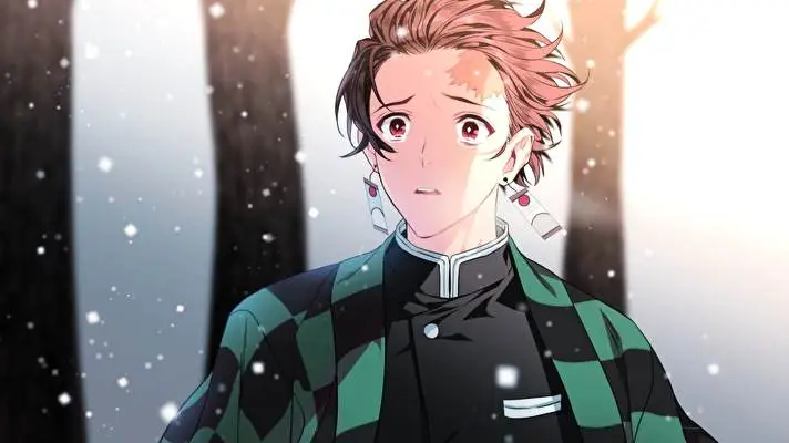 Tanjirou Kamado motiv pro Windows 10 Obrázek prezentace 4