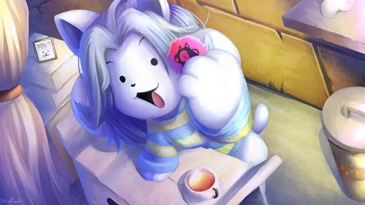 Temmie theme for Windows 10 Slideshow image 1