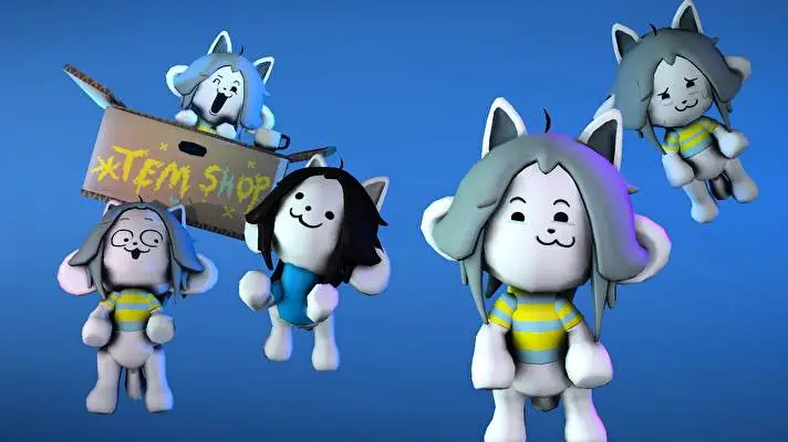 Temmie theme for Windows 10 Slideshow image 4