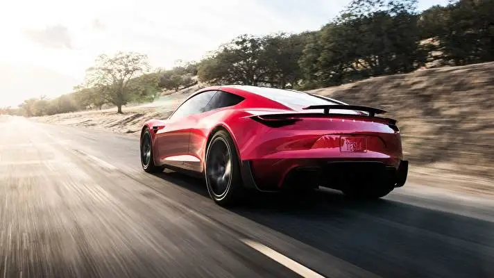Tesla Roadster V2 Windows 10 için tema Slayt gösterisi görüntüsü 1