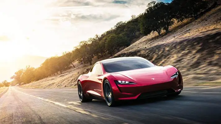 Tesla Roadster V2 Windows 10 için tema Slayt gösterisi görüntüsü 2
