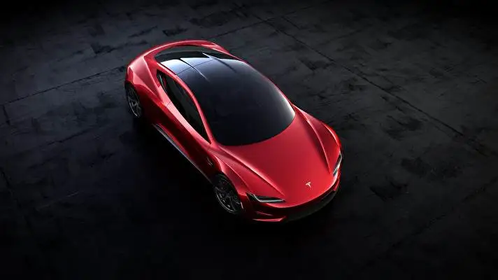 Tesla Roadster V2 Windows 10 için tema Slayt gösterisi görüntüsü 3