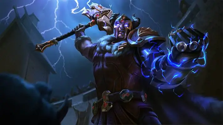 Thor Uderzenie motyw dla Windows 10 Obraz pokazu slajdów 5