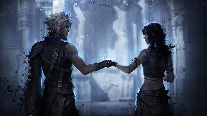 Tifa Lockheart theme for Windows 10 Slideshow image 2