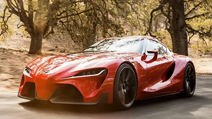 Toyota Supra temă pentru Windows 10 Imagine diapozitiv 2