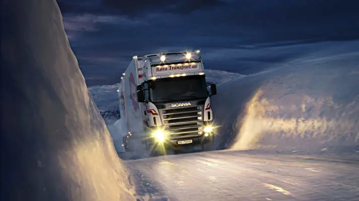 Vrachtwagen thema voor Windows 10 Diavoorstelling afbeelding 1