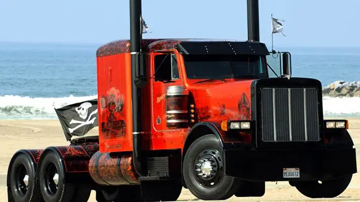 Vrachtwagen thema voor Windows 10 Diavoorstelling afbeelding 5