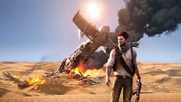 Uncharted 3: Oszustwo Drake'a motyw dla Windows 10 Obraz pokazu slajdów 4