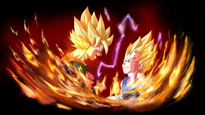 Vegeta Thema für Windows 10 Diashow-Bild 2