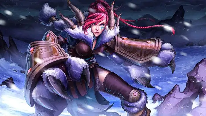 Vi Lol theme for Windows 10 Slideshow image 3