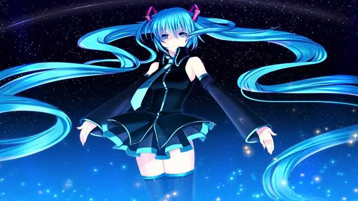 Vocaloid thema voor Windows 10 Diavoorstelling afbeelding 3