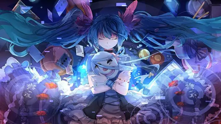 Vocaloid thema voor Windows 10 Diavoorstelling afbeelding 5