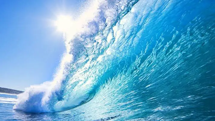 Onda tema para Windows 10 Imagem de slideshow 1