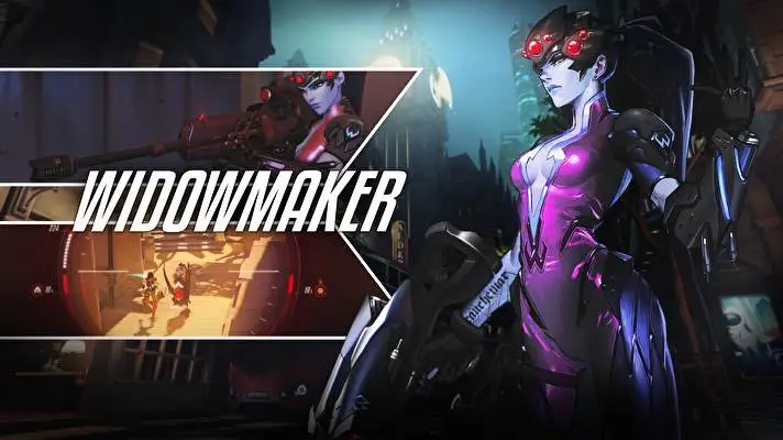Widowmaker tema para Windows 10 Imagen de presentación 3