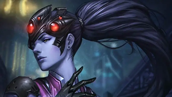Widowmaker tema para Windows 10 Imagen de presentación 5