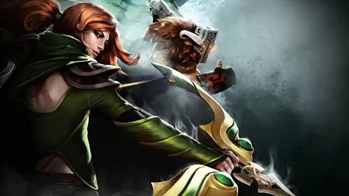 Windranger Dota 2 theme for Windows 10 Slideshow image 1
