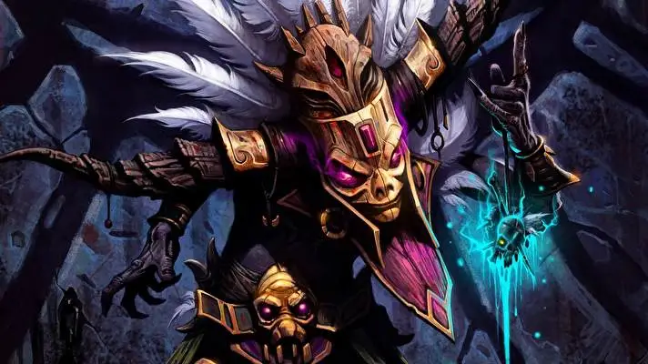 Witch Doctor Diablo Iii theme for Windows 10 Slideshow image 3