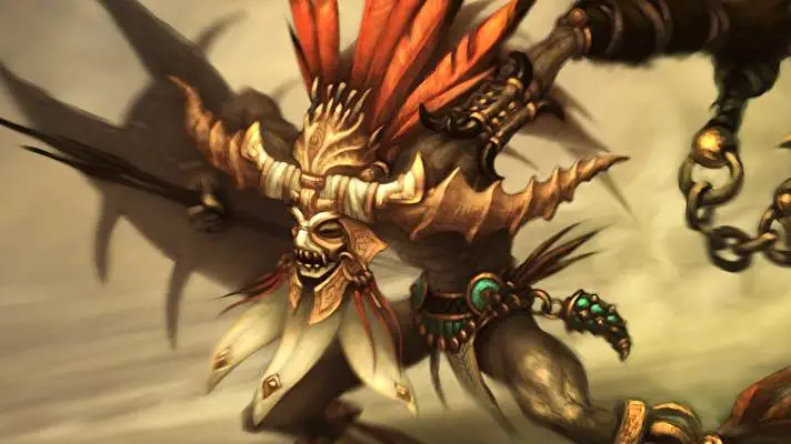 Witch Doctor Diablo Iii theme for Windows 10 Slideshow image 5