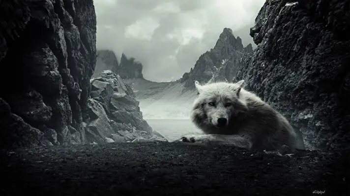 Wolf theme for Windows 10 Slideshow image 1