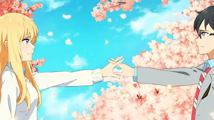 Tvá lež v dubnu motiv pro Windows 10 Obrázek prezentace 1