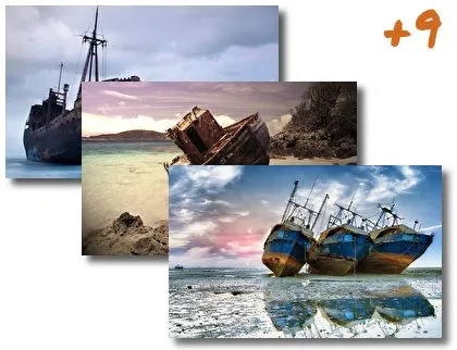 Abandoned Ships theme for Windows 10