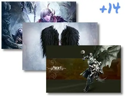 Aion theme for Windows 10