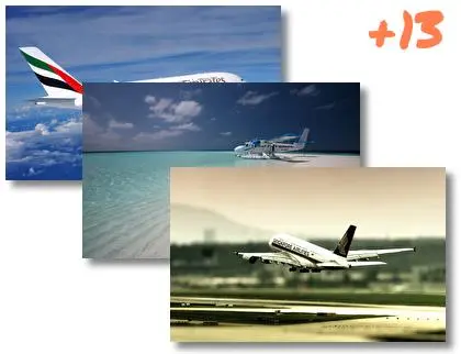 Uçak Windows 10 için tema