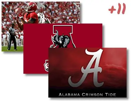 Alabama Crimson Tide theme for Windows 10