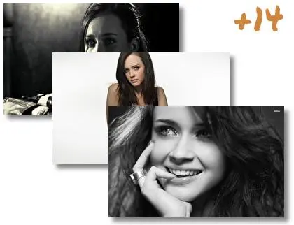 Alexis Bledel theme for Windows 10