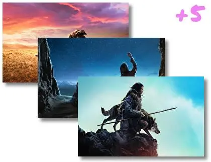 Alpha Movie theme for Windows 10