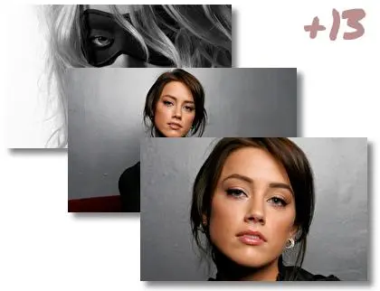 Amber Heard theme for Windows 10