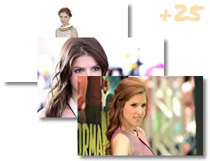 Anna Kendrick theme for Windows 10