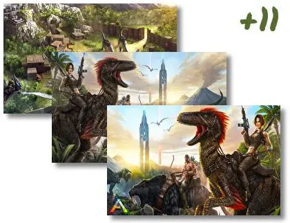ARK Survival Evolved theme for Windows 10