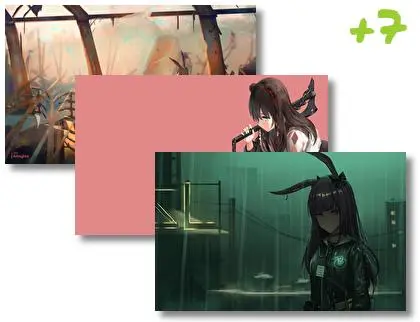 Arknights motiv pro Windows 10