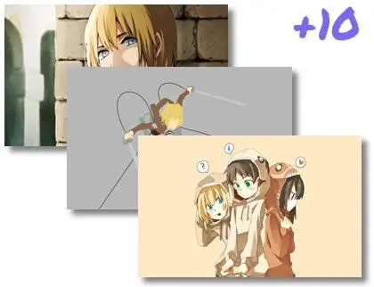 Armin Arlert motiv pro Windows 10