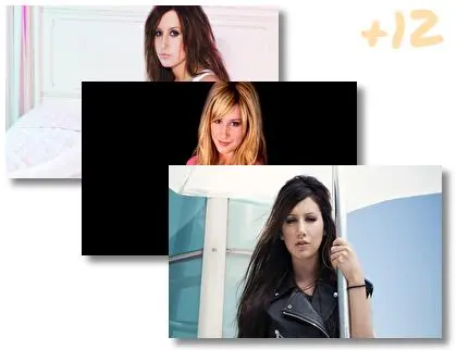 Ashley Tisdale theme for Windows 10